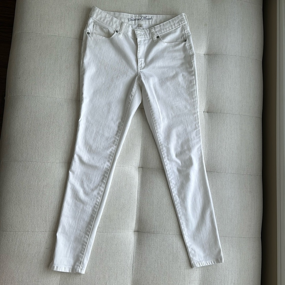 Universal Thread White Skinny Jeans